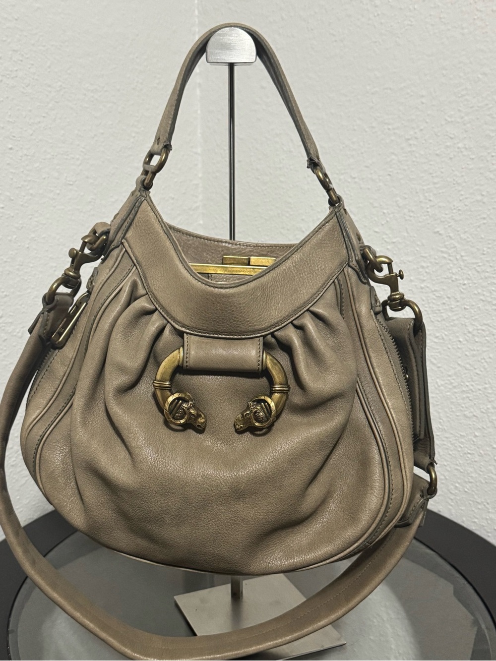 Derek Lam Hildegard hobo Bag with Brass Rings